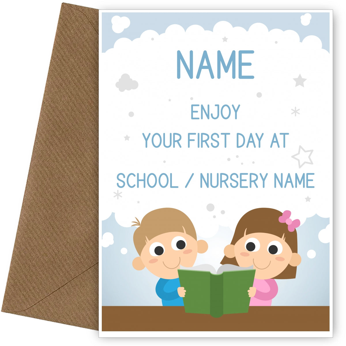 Enjoy First Day at School Card - 1st Day at NurseryEnjoy First Day at School Card - 1st Day at Nurse