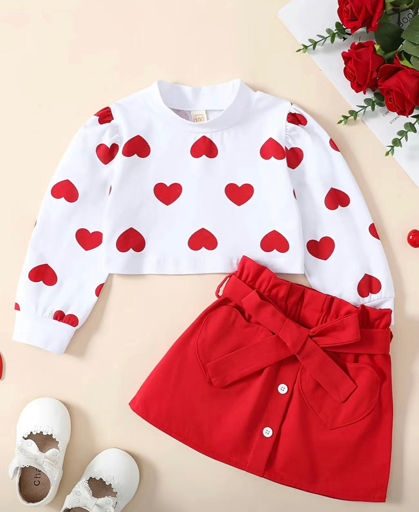 Heart Crop Set – Hautiesss Fashion Bar