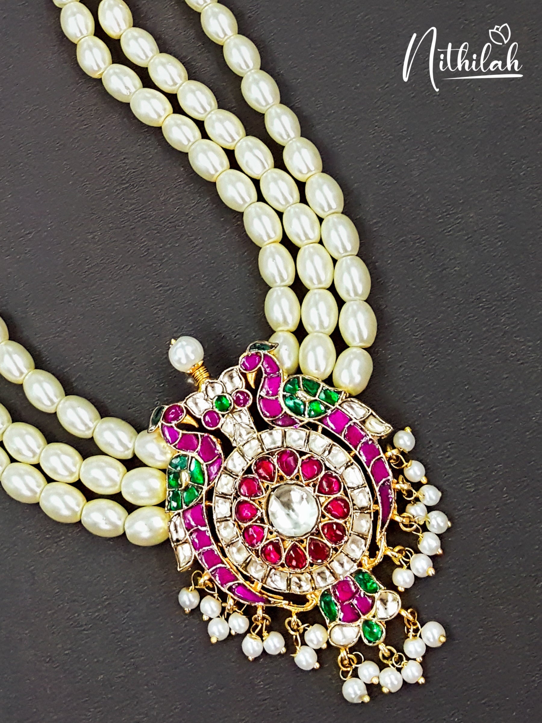 NL18162 Latest Bridal Choker Double Layer Fancy Jhumka Imitation Jewellery  Designs Online | JewelSmart.in