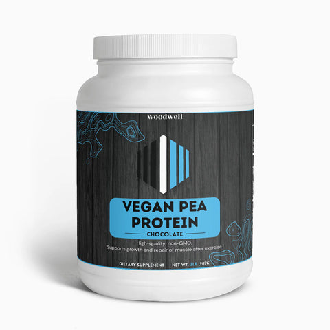 Vegan Pea Protein (Dutch Chocolate) - Woodwell Supplements