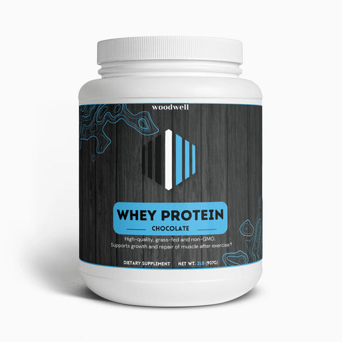Whey Protein (Dutch Chocolate) - Woodwell Supplements