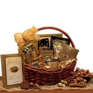 Chocolate Gourmet Gift Basket - Bellas Gourmet Gift Baskets