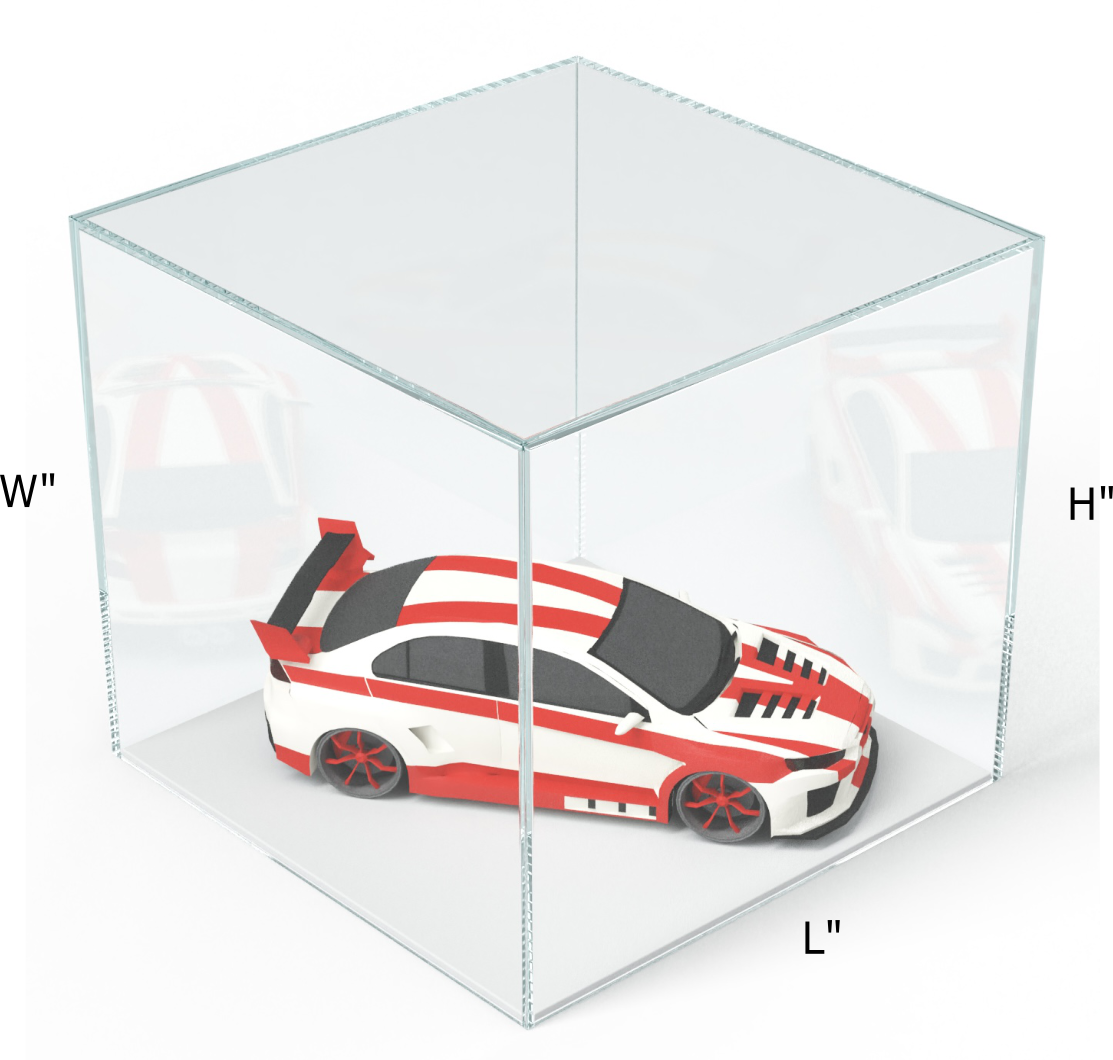 Custom Made Clear Acrylic Display Case