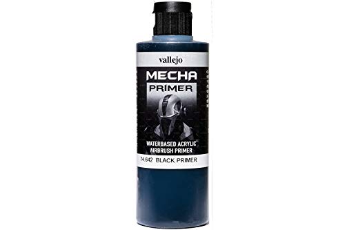 Vallejo Black Primer Acry-Poly 200ml Paint – artspices