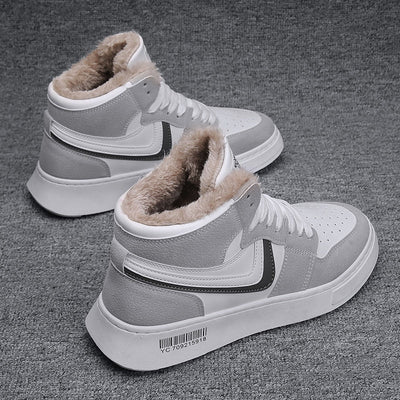 "Air Winter Edition" - Blødt forede sneakers med Aircushion-sål
