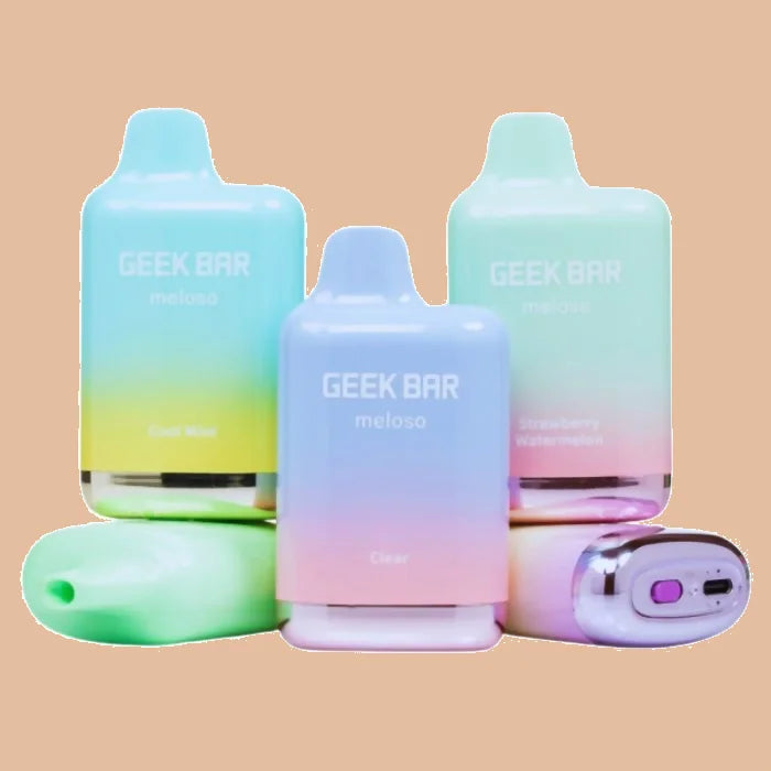 GEEK BAR MELOSO MAX 9000 5% DISPOSABLE 5CT DISPLAY