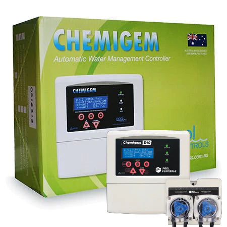Chemigem D10 Pool Chlorinator - Dual Pump