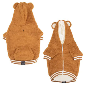 Teddy Hoodie Jacket - The Pet Nest