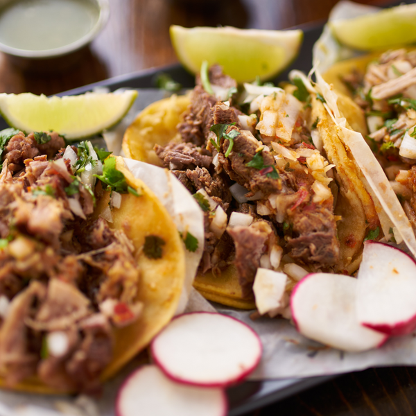 Leftover Brisket Street Tacos with Smoked Salsa Verde - Croix Valley Foods