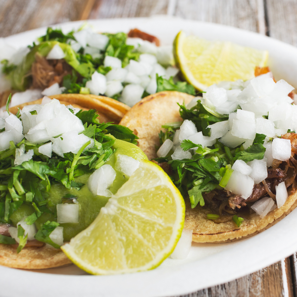 tacos callejeros de pechuga