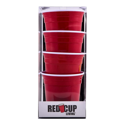 Red Cup Living- 24 oz. Cup with Lid & Straw