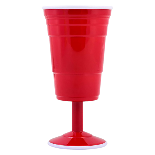 14oz Reusable Plastic Wine Cup