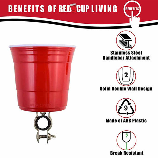 Redcup Living Red Solo Cup Valve Caps SV - Village Pedaler