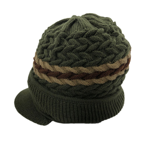 a woolly hat
