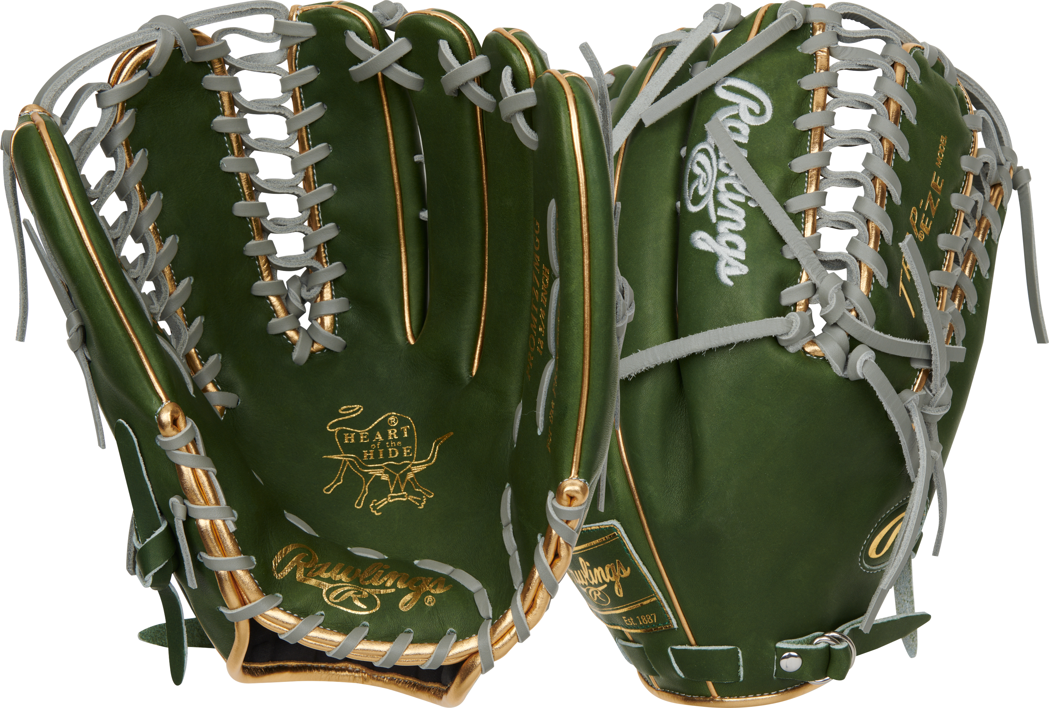 Rawlings September 2024 Gold Glove Club Heart of the Hide PROMT27MGG Glove - 12.75"