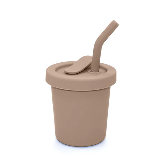 Haakaa Sip-N-Snack Silicone Cup - 8 oz (Rust)