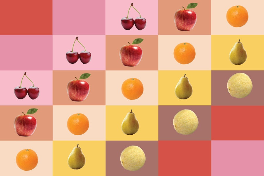 fruit grid