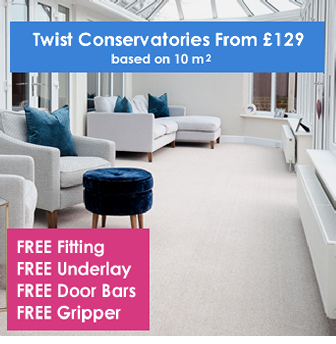 Conservatory Twist Carpets