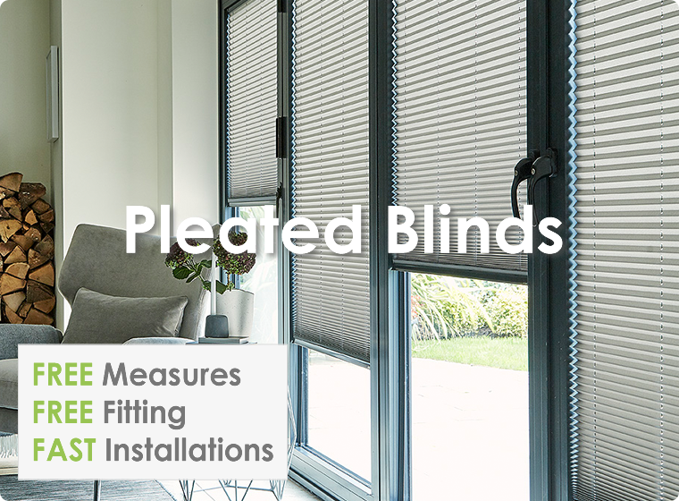 Pleated Blinds Cotgrave