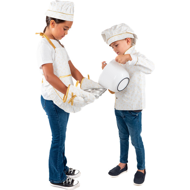 A Leading Role Chef Cooking Fashion Apron Premium Child Dress Up - Size M/L image number null