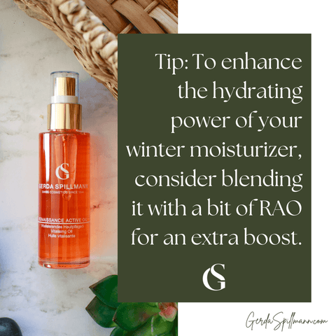 Tip: To enhance the power of your winter moisturizer, consider blending it with RAO for an extra boost.