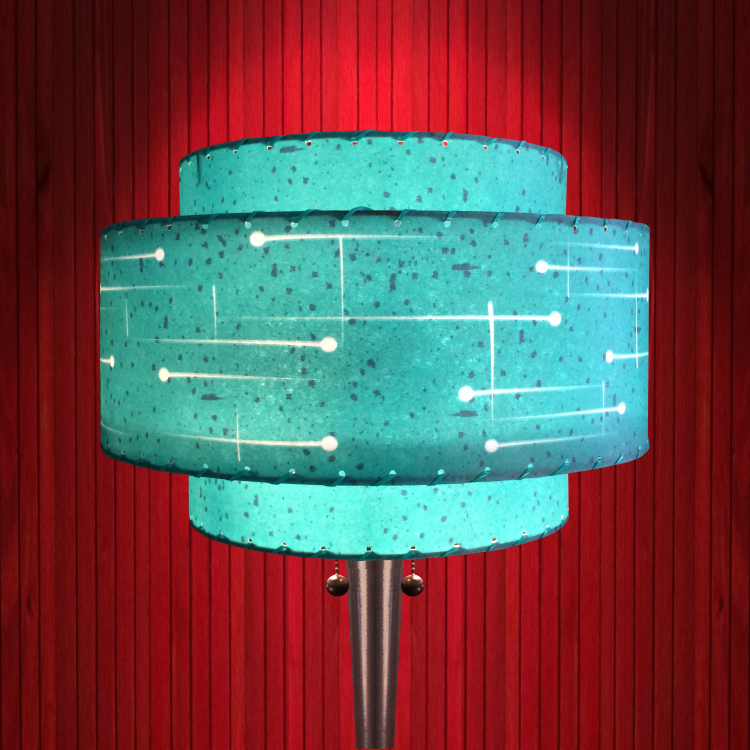 mid century lampshade