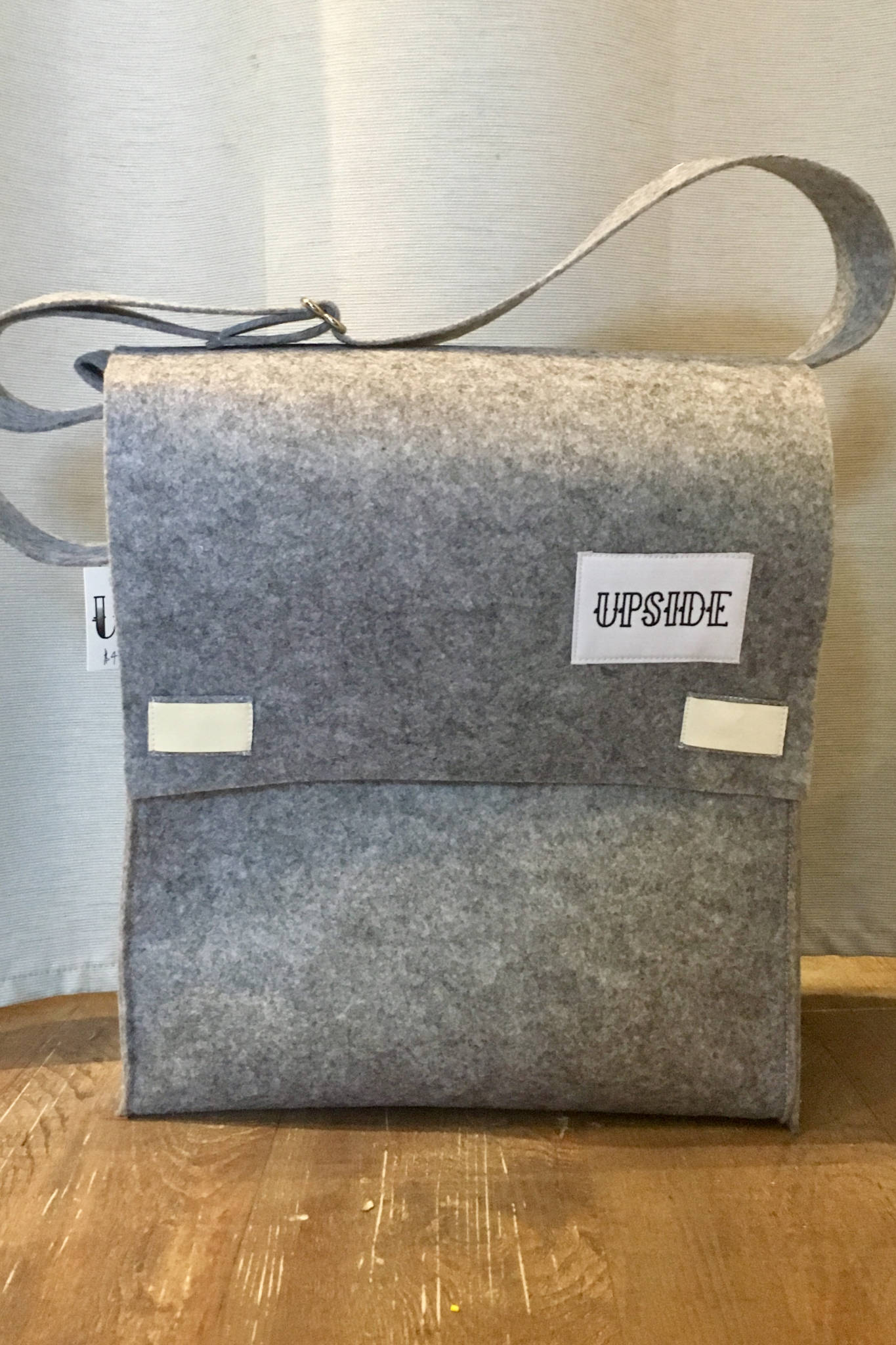 felt messenger bag