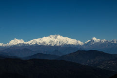 Himalaya mountains in Darjeeling, India