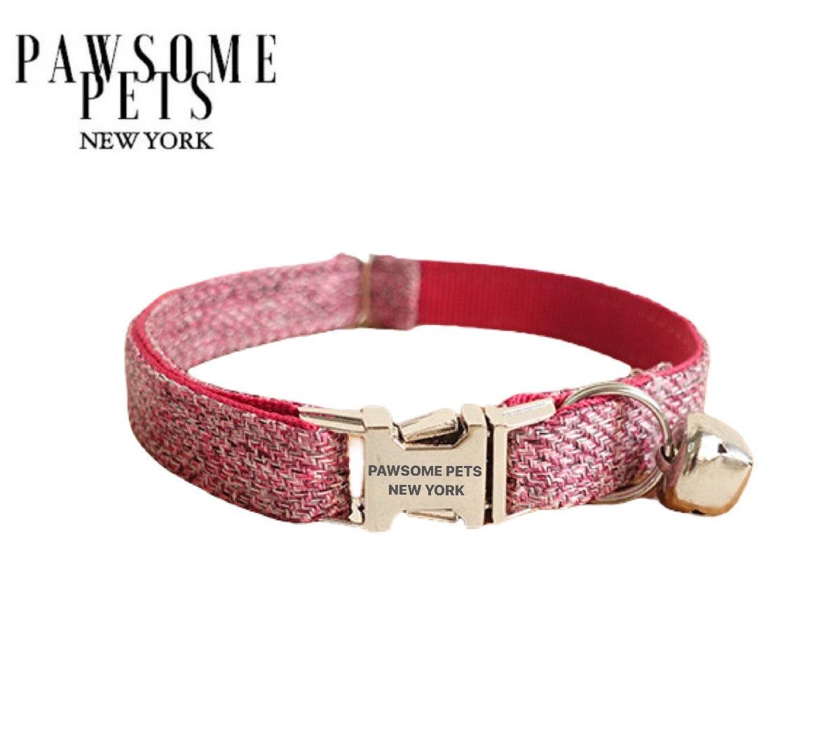 SMALL-SIZE DOG & CAT COLLAR - SPANISH PINK