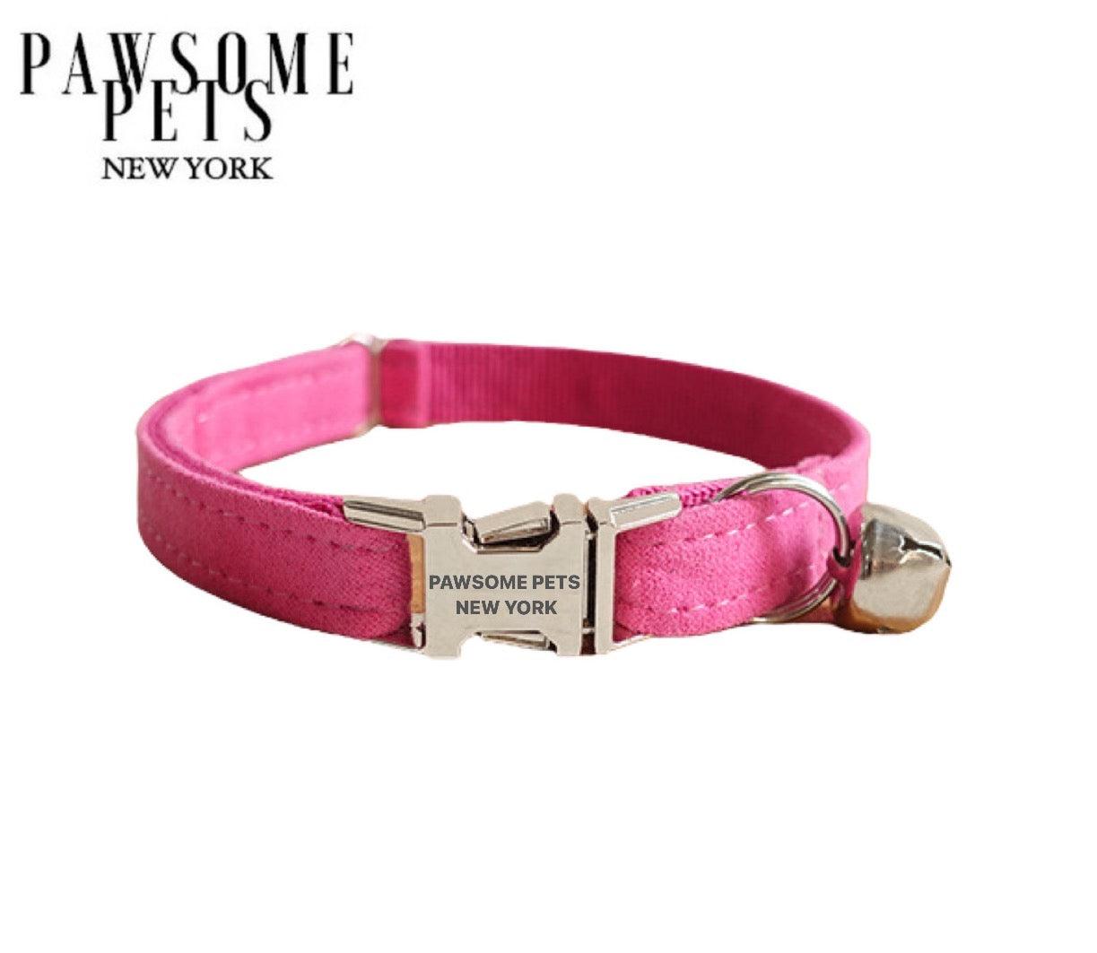 SMALL-SIZE DOG & CAT COLLAR - SPANISH PINK