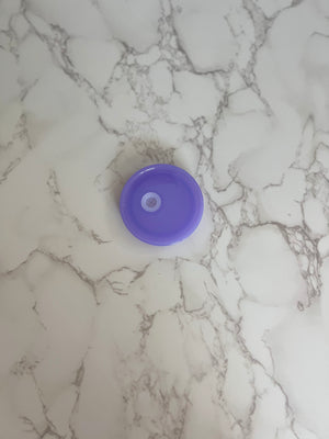 Purple Acrylic lid for 16oz glass can - Mammas Making Stuff