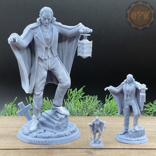 Dracula Bust, Vampire Statue, Heroes & Beasts