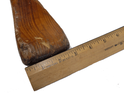 vintage wooden paddle 66