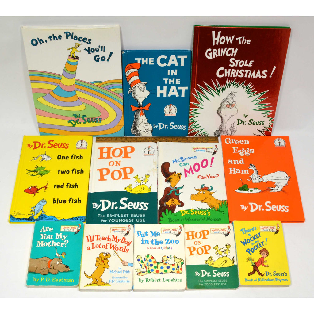 Hardcover CHILDREN'S PICTURE-BOOK Lot of 39 BOOKS Mini Board DR. SEUSS ...