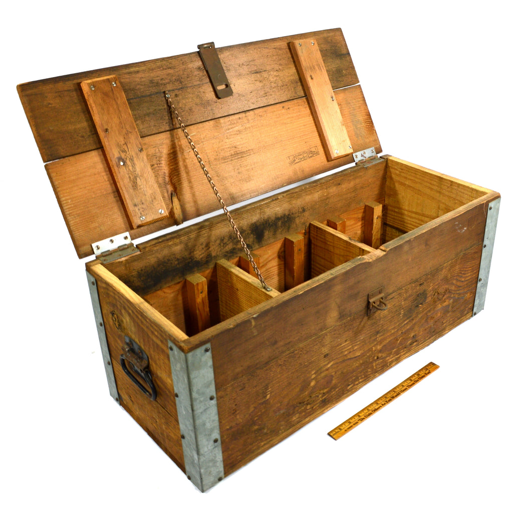 wooden crate chest