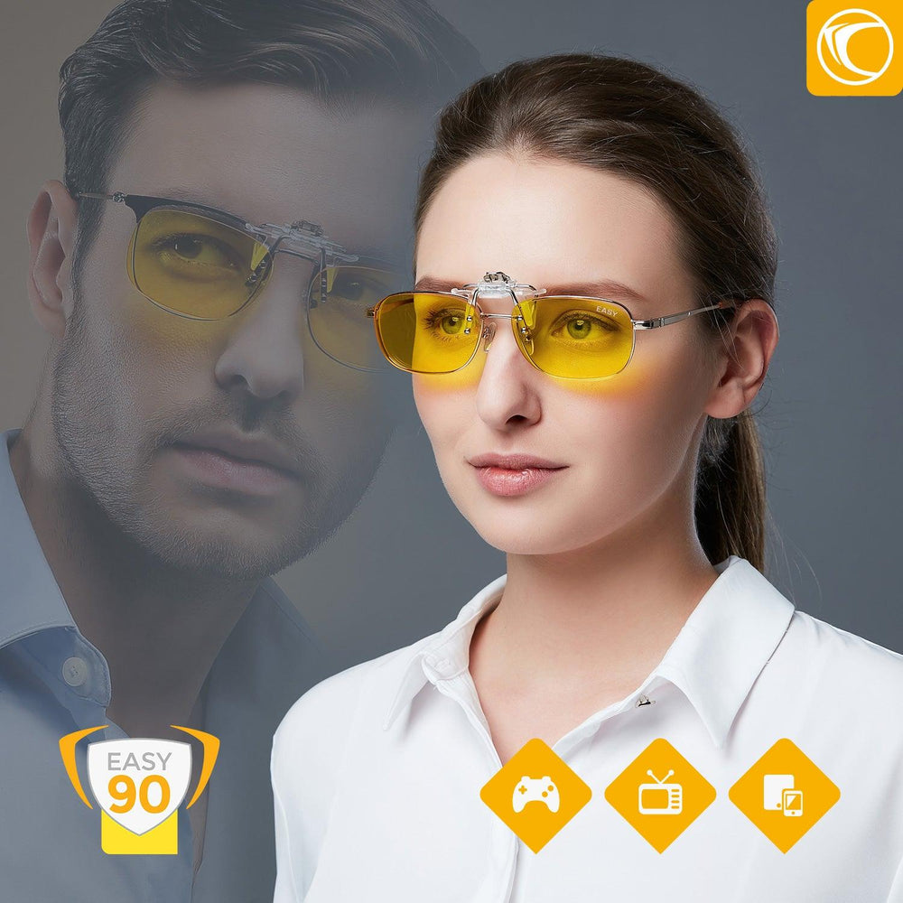 PRiSMA® Bildschirmbrille CLiP-ON -Lite für Brillenträger - Shop