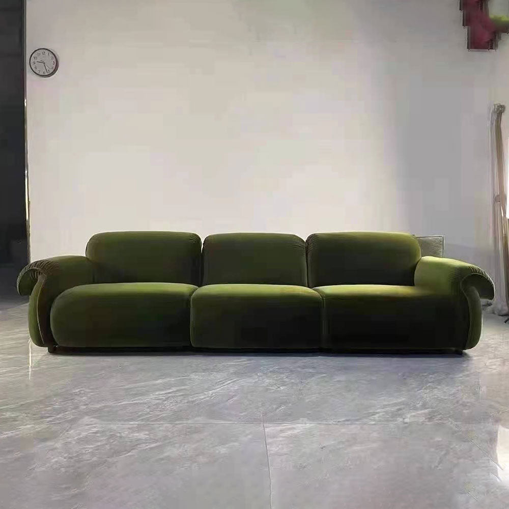 Green Velvet Sofa