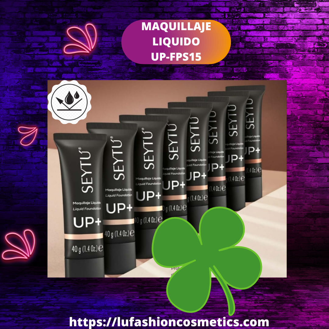 Maquillaje líquido UP+ FPS15 Creamy Natural Seytu – LucyFashionCosmetics