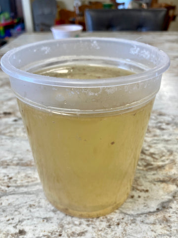 Chicken neck broth