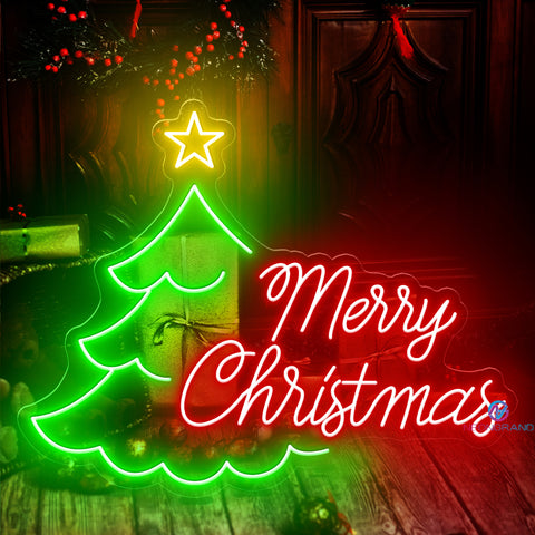 Christmas Tree Neon Sign