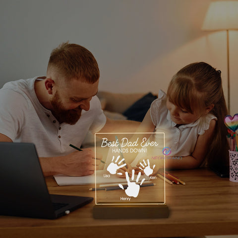 Wooden Base Sign For Dad