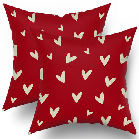 Love-Themed Throw Pillows and Blankets