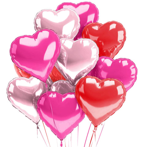 Heart-Shaped Balloons