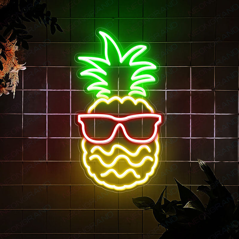 Pineapple Neon Light Led Sign