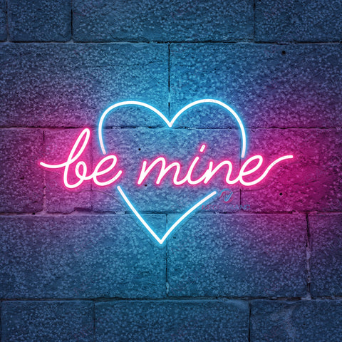 Be Mine Neon Sign Valentine Led Light