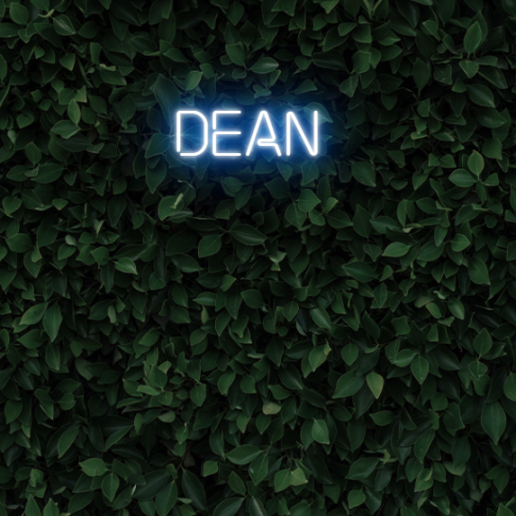 Dean Neon Sign