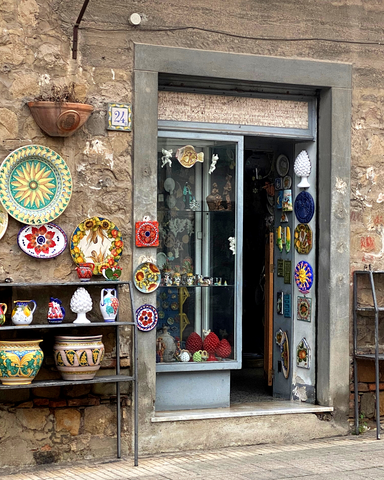 an artisan in Italy