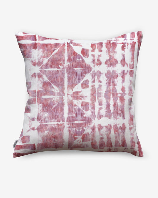 The Tie Dye Linen Small Throw Pillow 24x24