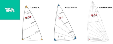 different types of laser sailboats