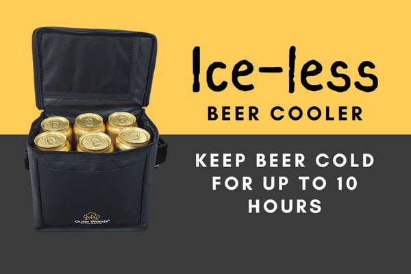 Outer Woods Insulated 6 Can Beer Cooler Bag